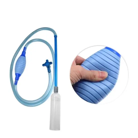 Unique Bargains Fish Tank Aquarium Python Sand Gravel Cleaner with Flat Sucker 102.4" Long image {2}