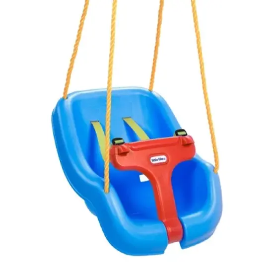 Little Tikes 2-in-1 Snug 'n Secure Swing - Blue image {1}