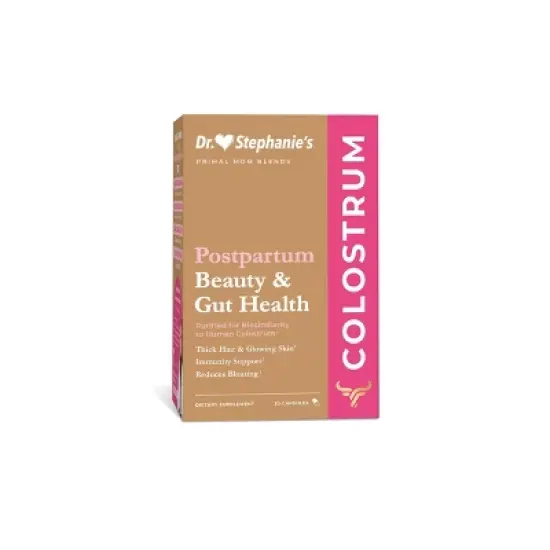 Dr. Stephanie&rsquo;s Primal Moms Purified Colostrum Supplements for Gut, Skin, Hair and Immune Support - 30ct image {7}
