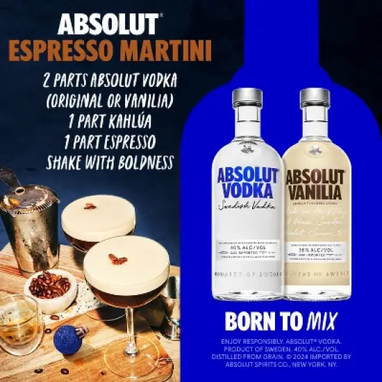 Absolut Vodka - 1.75L Bottle image {3}