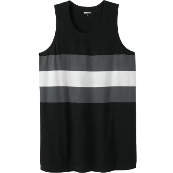 KingSize Men's Big & Tall Shrink-Less&trade; Lightweight Tank image {15}