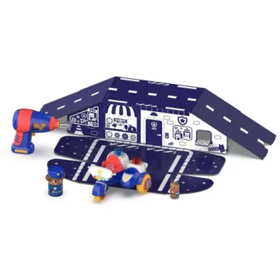 Educational Insights Design & Drill Bolt Buddies Police Motorcycle image {3}