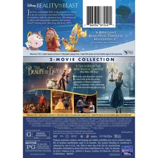 Beauty and the Beast 2-Movie Collection (DVD) image {1}