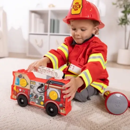 Melissa & Doug Lights & Sounds Fire Truck Activity Board image {6}