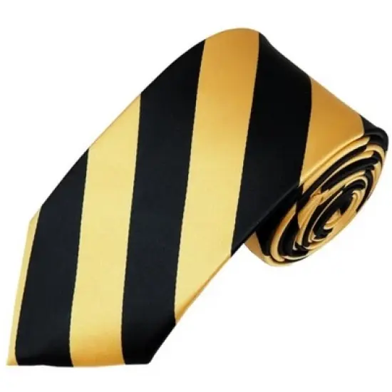 Men's 2.75 W And 58 L Inch With 0.75 Inch Stripe Width College Stripe Slim Woven Necktie image {26}