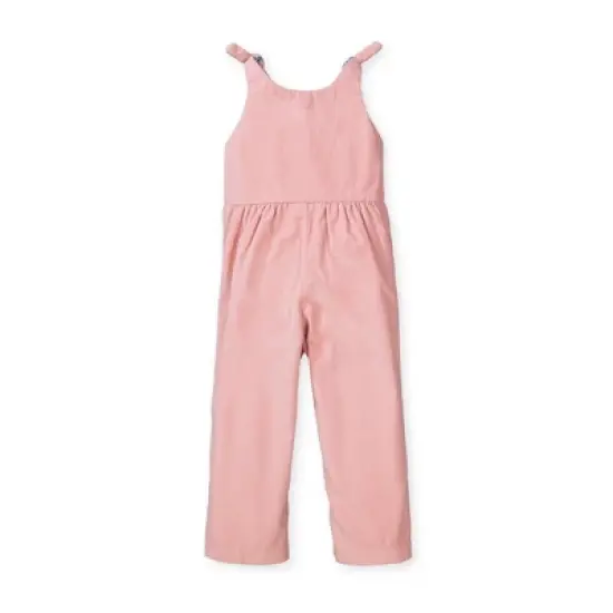 Hope & Henry Girls' Knot Tie Button Front Jumpsuit, Infant image {3}