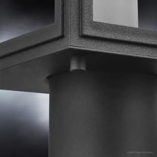 Urban Ambiance Luxury Farmhouse Outdoor Post Light 15.625''H x 7''W,  Olde Bronze Finish,  Macon Collection, UHP1384 image {6}