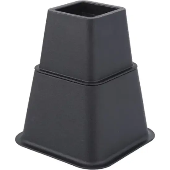 Juvale Set of 8 Bed Risers for Platform Bed Frames, Heavy Duty Furniture Lifter Set, 3, 5, and 8-Inch Adjustable Heights, Supports up to 1,100 Pounds image {7}