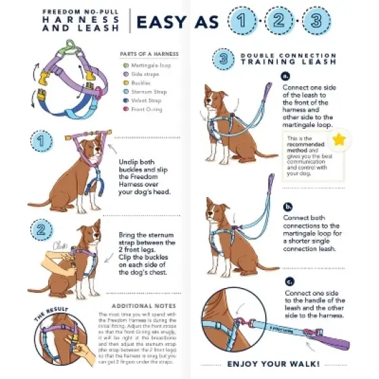 2 Hounds Design Freedom No Pull Dog Harness (Large) image {2}