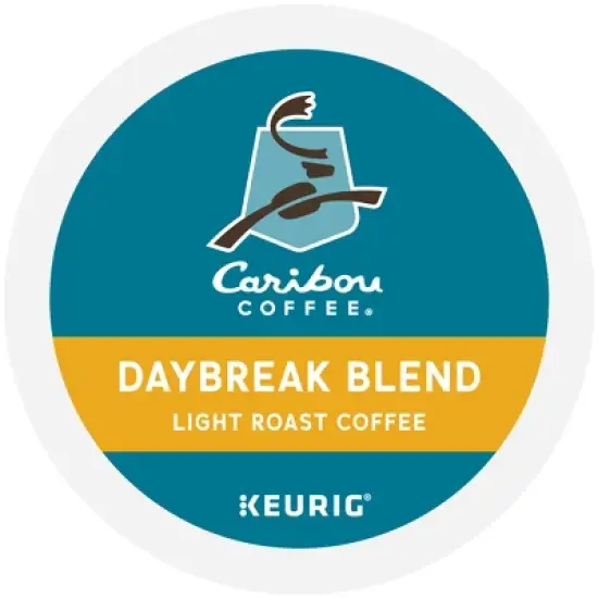 Caribou Coffee Daybreak Blend Light Roast Coffee Keurig K-Cup Coffee Pods image {10}