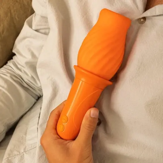 Hello Cake Spin Stroker Vibrating Men's Personal Massager image {2}