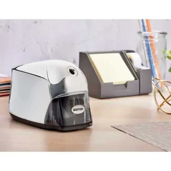 Bostitch QuietSharp Executive Electric Pencil Sharpener Chrome image {1}