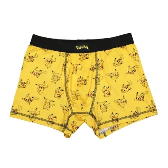 Men's Adult Pok&eacute;mon Boxer Brief Underwear 3-Pack - Catch 'Em All Comfort image {3}