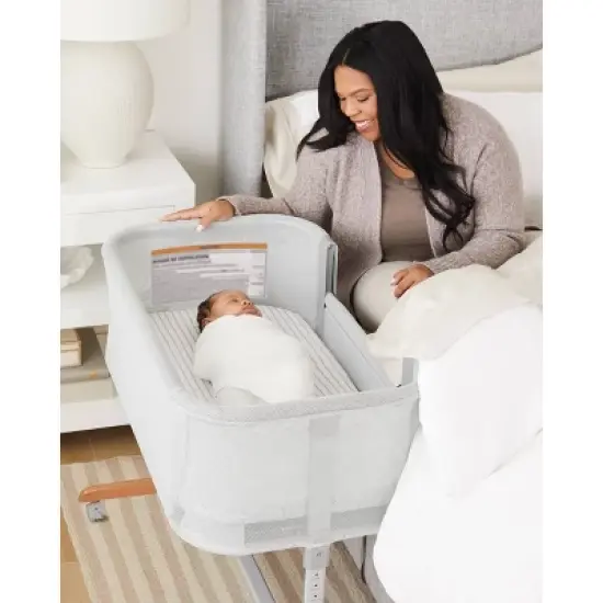 Skip Hop Cozy-Up 2-in-1 Bedside Sleeper & Bassinet image {1}