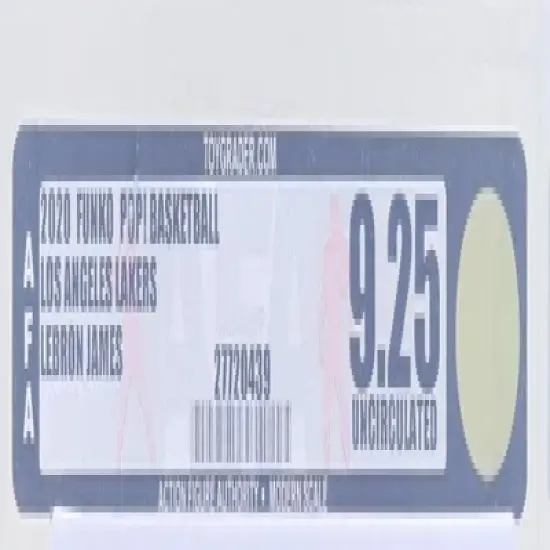 Funko POP LA Lakers NBA | Lebron James Alternate | Graded AFA 9.25 image {2}