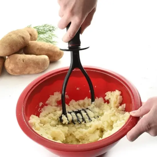 Norpro 11" Long Grip-EZ Handle Nylon Hand Potato Masher image {4}
