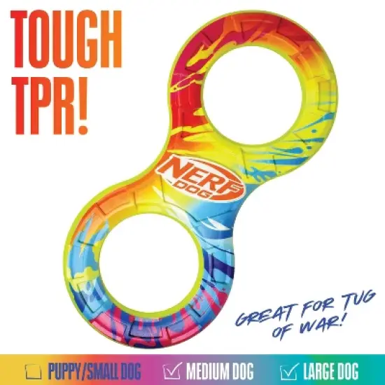 NERF TPR Color Blast Infinity Tug Dog Interactive Toys image {3}
