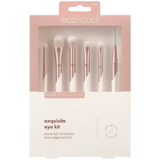 EcoTools Exquisite Eye Makeup Brush Kit - 6pc image {1}