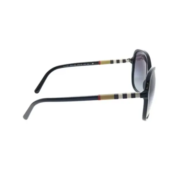 Burberry BE 4197 30018G Womens Square Sunglasses Black 58mm image {2}