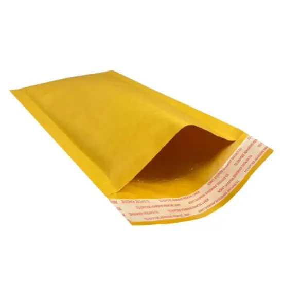 UOFFICE Pack of 250 Kraft Bubble Mailers 5" x 10" #00 Self-Seal Padded Envelopes image {11}