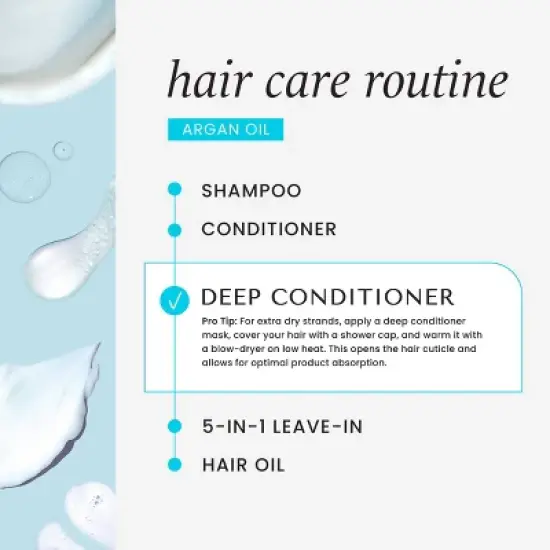 Hask Argan Oil Repairing Deep Conditioner - 1.75 fl oz image {7}