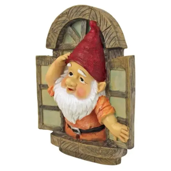 Design Toscano The Knothole Gnomes Garden Welcome Tree Sculpture image {3}