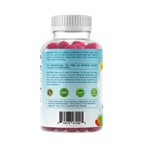 Kids Magnesium 35mg 60 Gummies image {9}