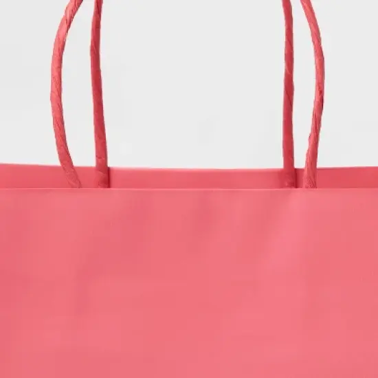 Small Gift Bag Pink Two Color Block - Spritz&trade; image {2}