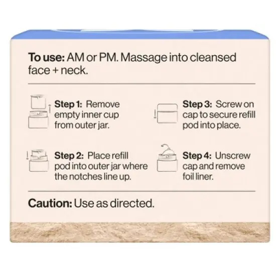 Honest Beauty Hydrogel Cream Refill with Hyaluronic Acid - 1.7 fl oz image {1}