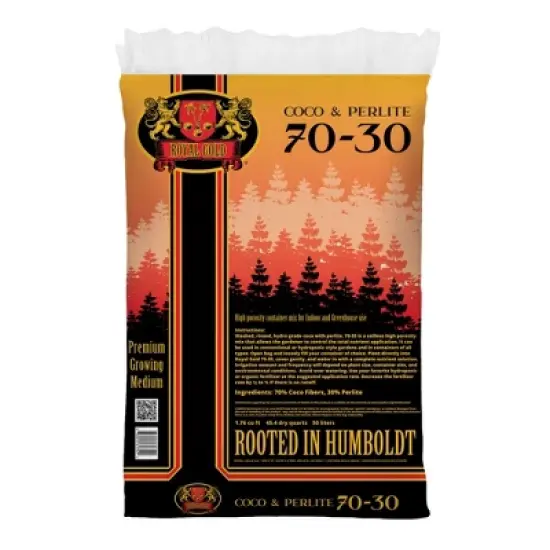 Royal Gold Coco & Perlite 70-30 Premium Soilless Growing Medium Blend, 1.76 Cu Ft image {6}