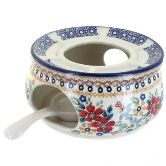 Blue Rose Polish Pottery P089 Manufaktura Teapot Warmer image {4}