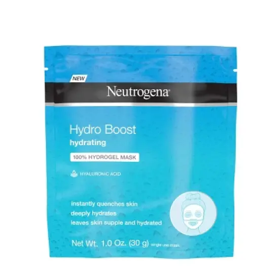 Neutrogena Hydro Boost Moisturizing Sheet Mask with Hyaluronic Acid for Dry Skin - 1 oz image {8}
