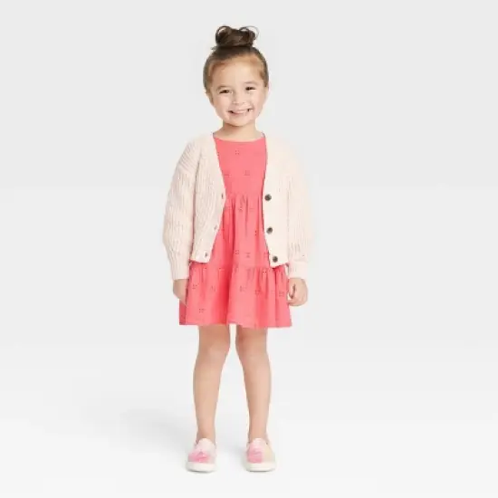 Toddler Girls' Dress - Cat & Jack&trade; Pink image {2}