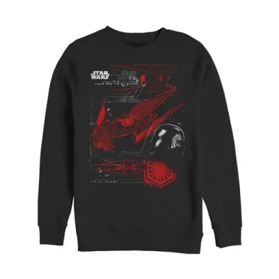 Men's Star Wars The Last Jedi TIE Silencer Sweatshirt image {7}