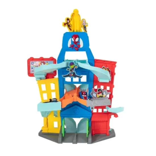 Spidey and His Amazing Friends Metals City Track Set image {6}