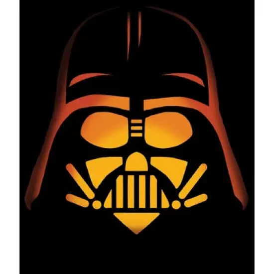 Boy's Star Wars Halloween Darth Vader Pumpkin T-Shirt image {1}