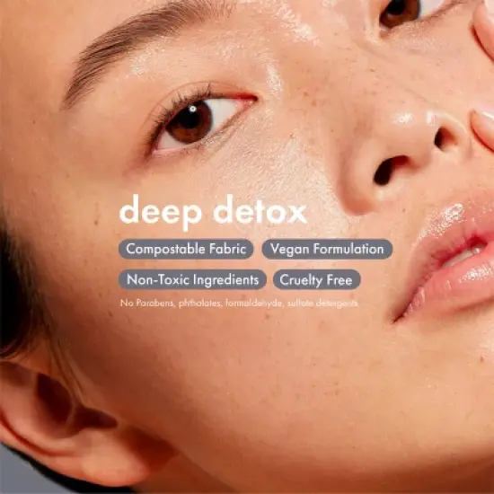 ESW Beauty Deep Detox Pore Control Raw Juice Face Mask - Charcoal - 0.85oz image {5}