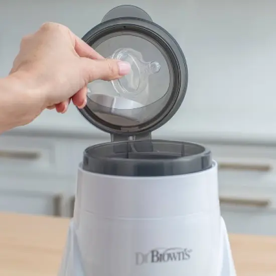 Dr. Brown's Deluxe Bottle Warmer & Sterilizer - White image {10}