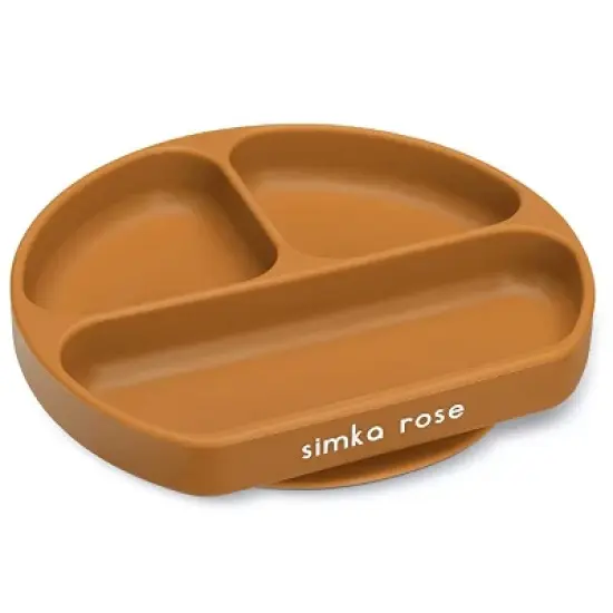 Simka Rose Silicone Suction Plate for Baby and Toddler image {7}