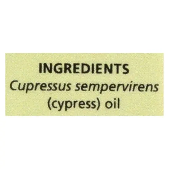 Aura Cacia Cypress Pure Essential Oil - 0.5 fz image {4}