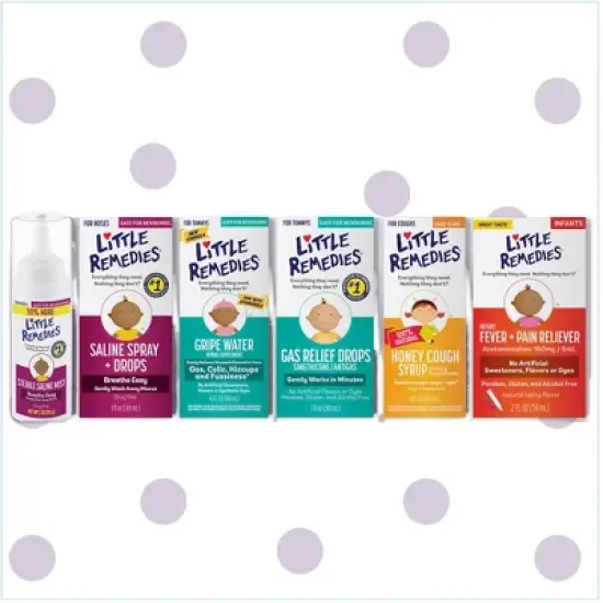 Little Remedies Saline Nasal Mist for Babies Stuffy Noses - 3 fl oz image {6}