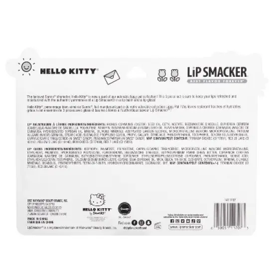 Lip Smacker Hello Kitty Lip Makeup - Lippy Pal - 0.56oz/3pk image {1}