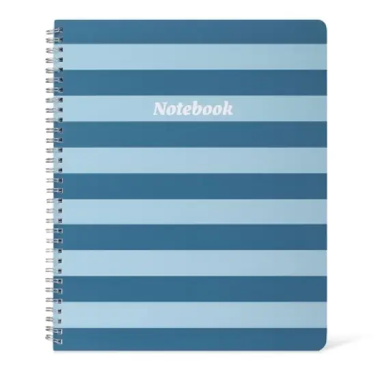 Notebook Collective Blue Stripe Single Subject Notebook, School Supplies image {5}