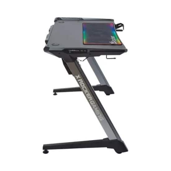 Lynx LED Gaming Desk Black - X Rocker image {5}