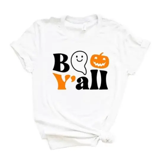 Simply Sage Market Women's Boo Y'all Short Sleeve Graphic Tee image {4}