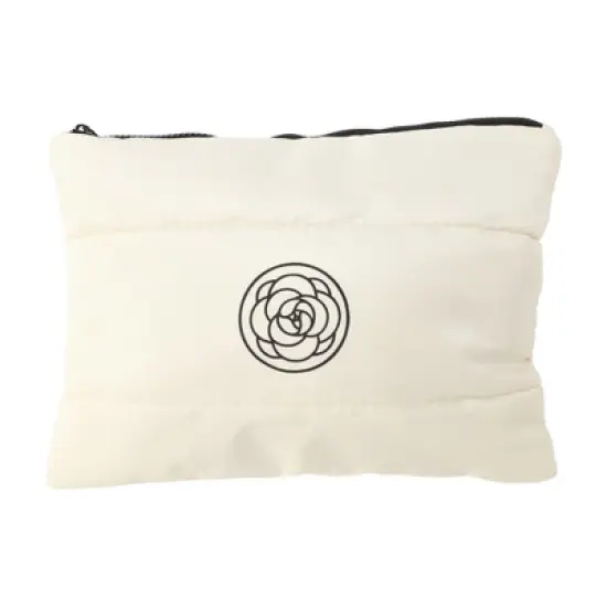 Unique Bargains Women Flower Handheld Travel Makeup Bag 1 Pc image {3}