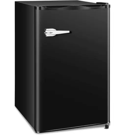 Kismile 2.3 Cu.Ft Upright Freezer, Energy Saving and Low Noise, 3 temperature settings (Black) image {7}