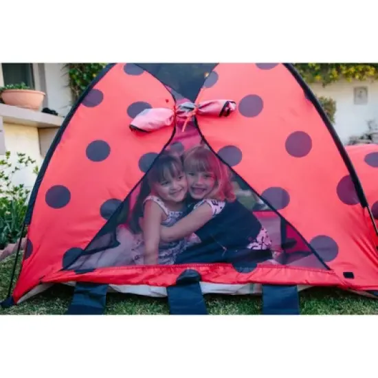 Pacific Play Tents Kids Ladybug Tent and Tunnel Combo image {10}