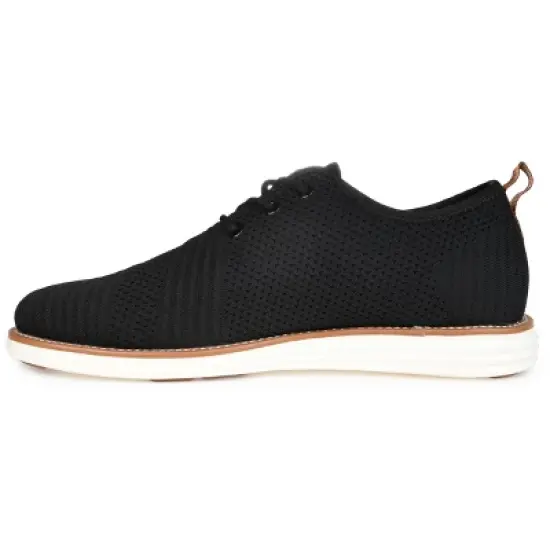 Vance Co. Medium and Wide Width Mens Novak Tru Comfort Foam Knit Lace-up Round Toe Dress Shoe image {1}