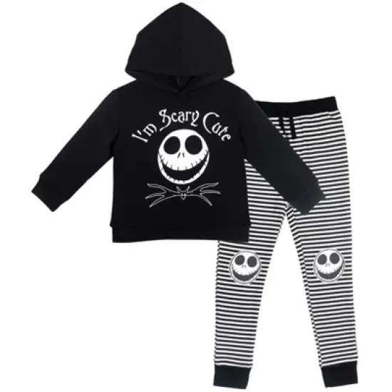 Disney Jack Skellington Baby Hoodie and Pants Outfit Set image {7}